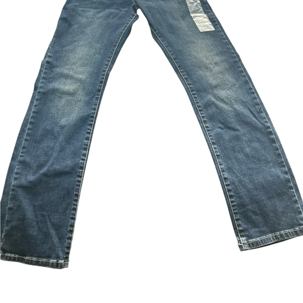 Lee Men's Slim Straight Jeans in Dark Blue Wash